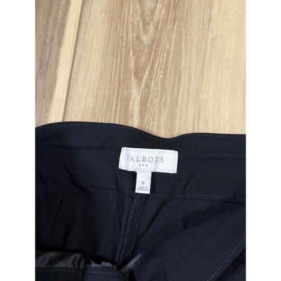 NWT! Talbots Black Slimming Formal Pants Size 8 - Picture 5 of 6